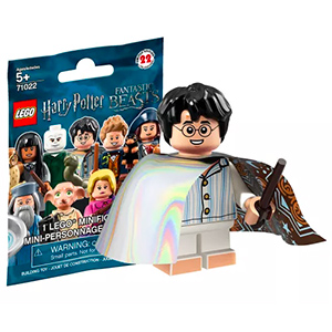 Figurine Harry Potter et sa cape d'invisibilité LEGO® Super Briques